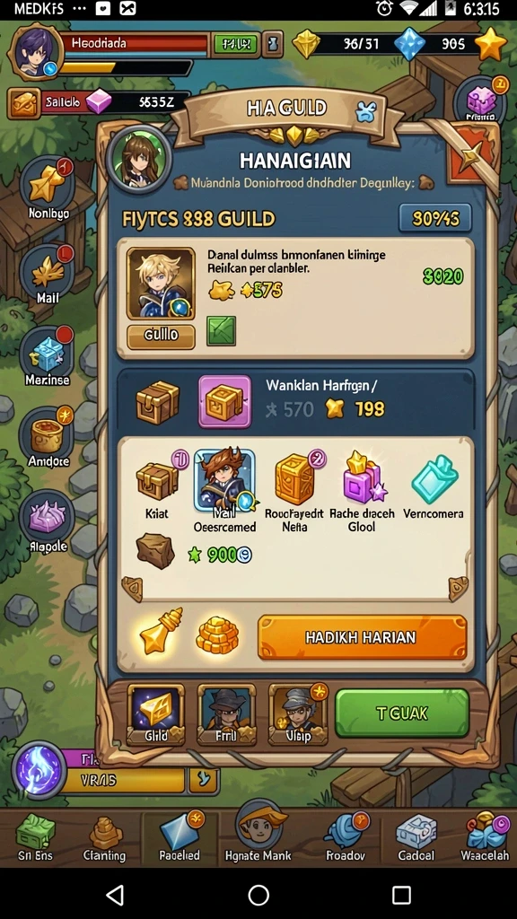 Tampilan awal aplikasi 180SLOT yang menarik dan mudah dinavigasi.