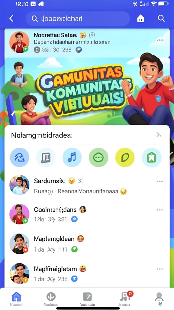 Grafis indah dari dunia fantasi yang luas.