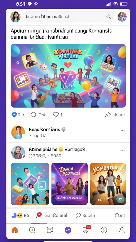 Tangkapan layar menampilkan pertempuran epik di 92GLORY.