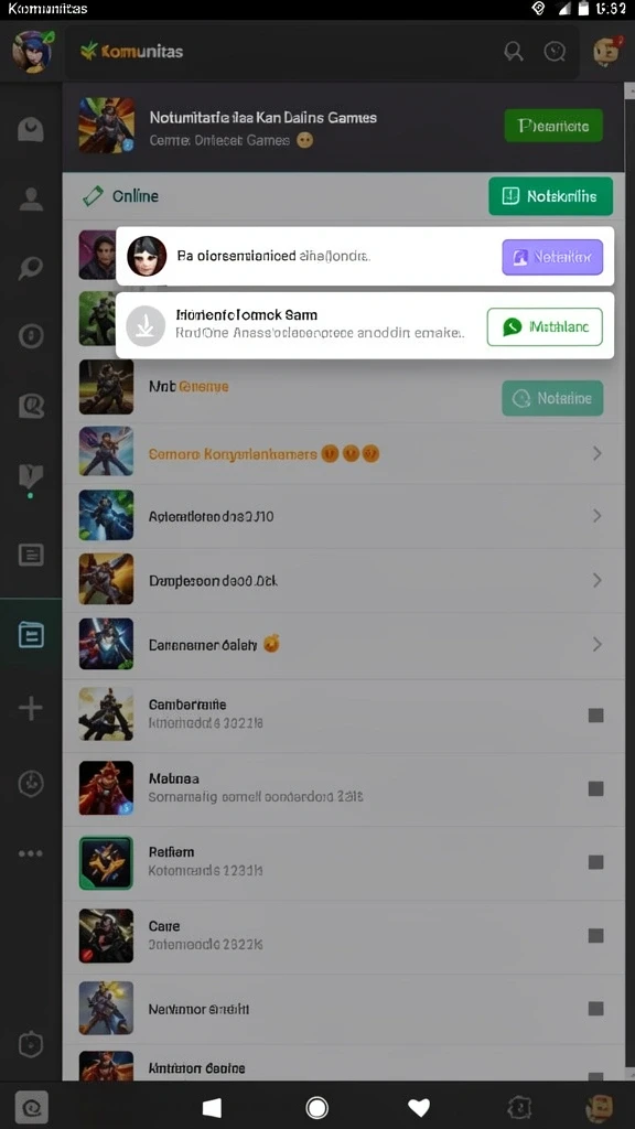 Screenshot 2: Karakter unik yang dapat dimainkan.