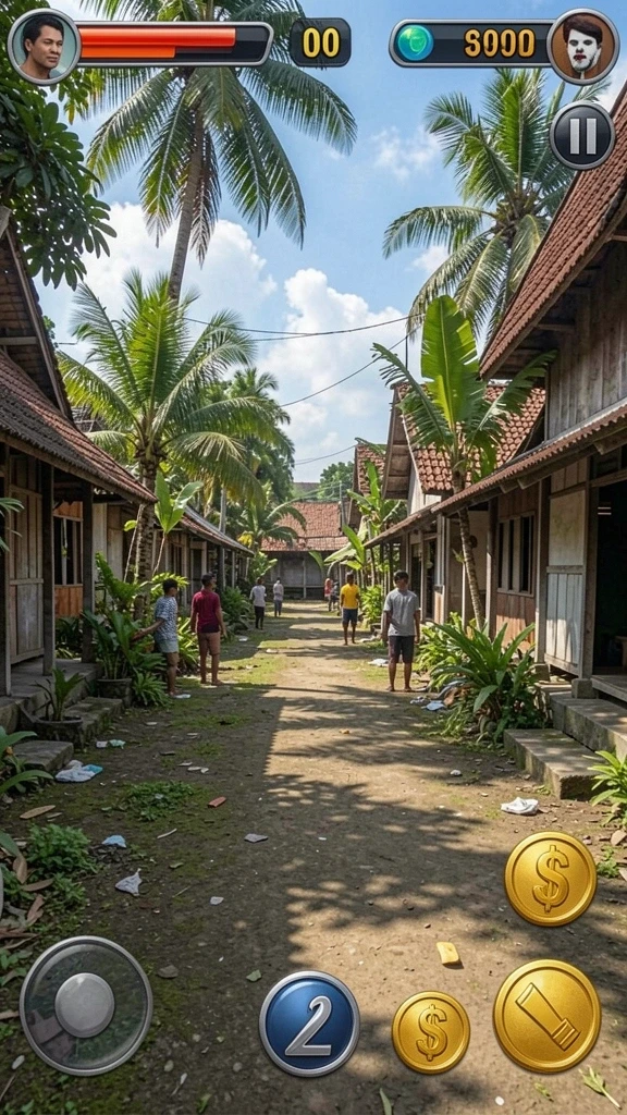 Fitur upgrade karakter yang menarik untuk dieksplorasi.