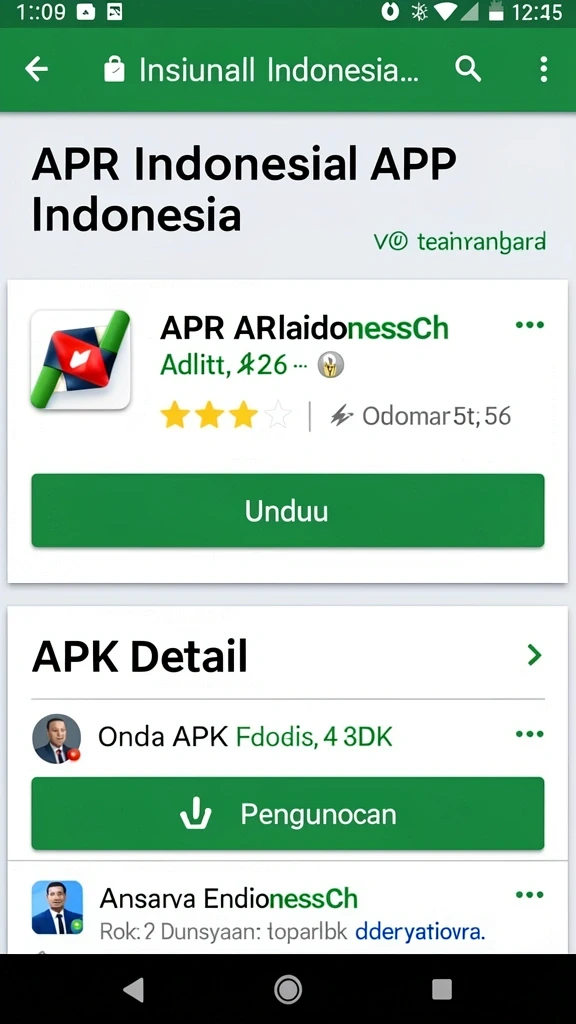 Tampilan antarmuka yang ramah pengguna.