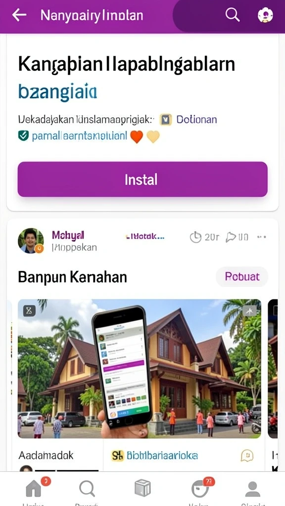 Tampilan antarmuka yang menarik dan mudah digunakan.