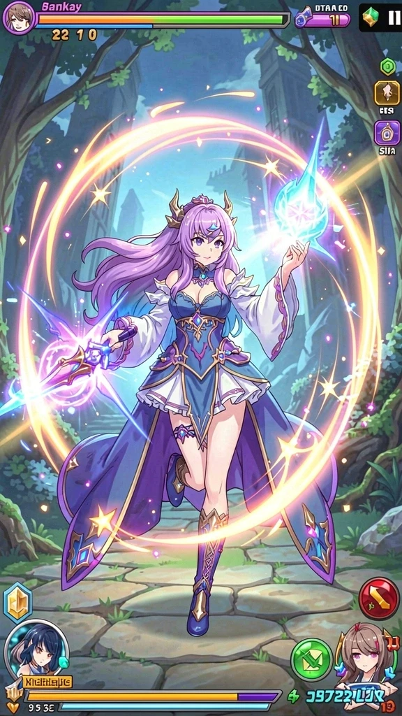 Gambar gameplay yang menampilkan aksi seru.
