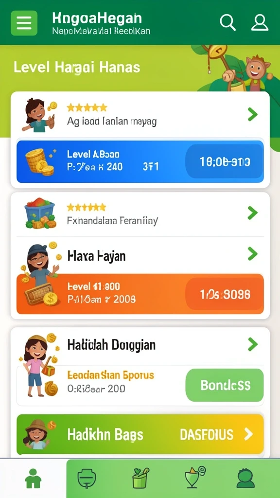 Tampilan antarmuka yang menarik dan user-friendly.