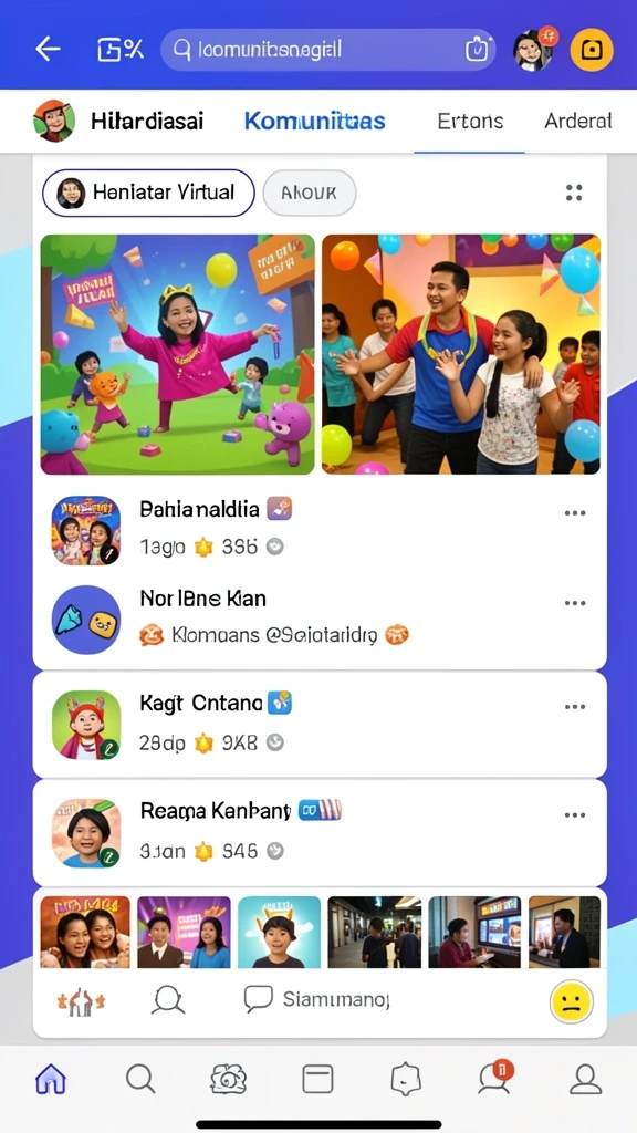 Tampilan antarmuka yang menarik dan mudah digunakan.