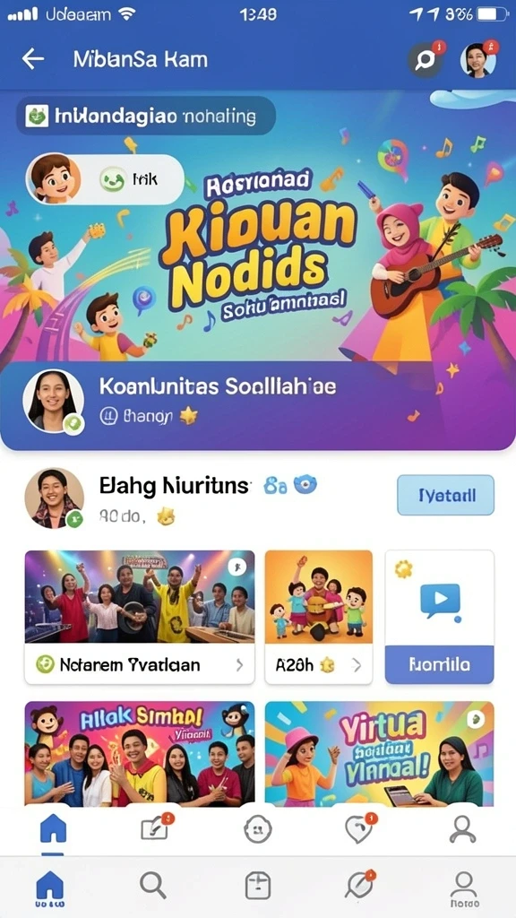 Tampilan antarmuka pengguna yang sederhana dan menarik.