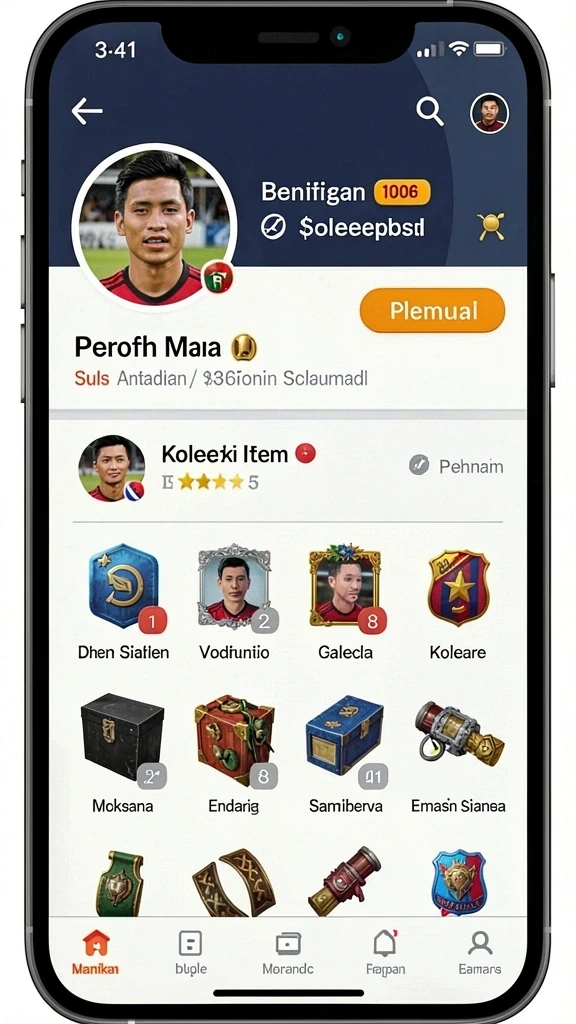 Karakter unik yang menambah keseruan bermain.