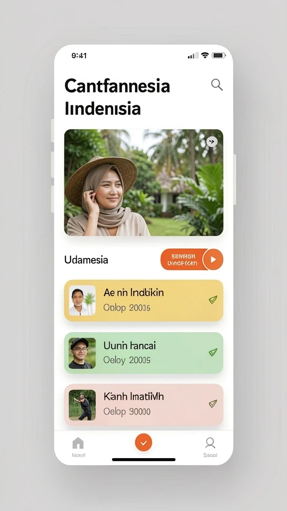 Tampilan antarmuka yang menarik dan mudah digunakan.