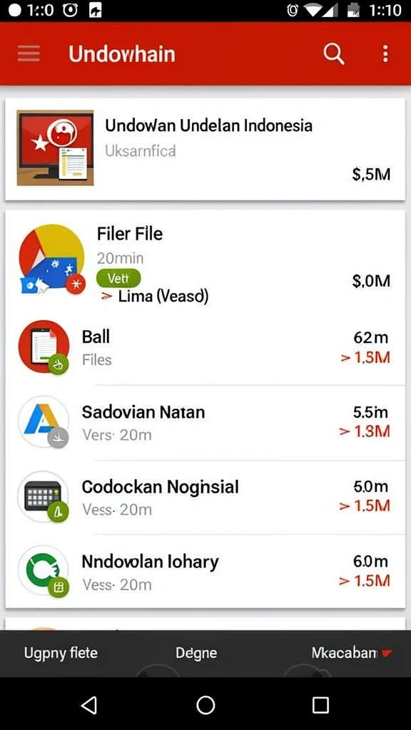 Tampilan antarmuka yang user-friendly dan intuitif.