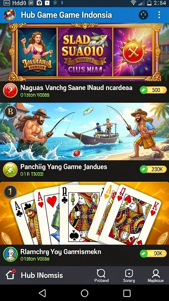 Tampilan antarmuka yang menarik dan mudah digunakan.