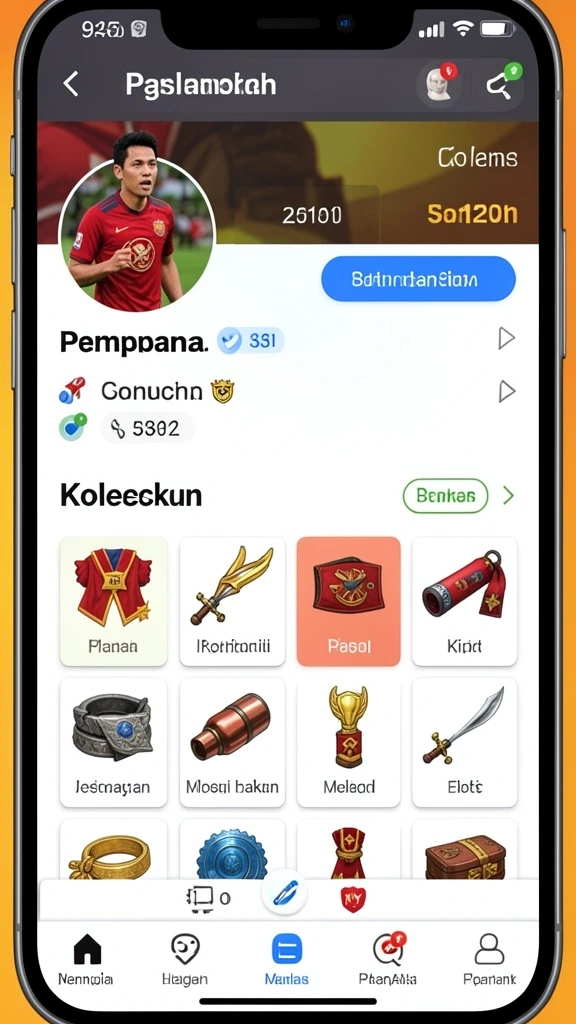 Tampilan antarmuka JUARA666 yang modern dan bersih.
