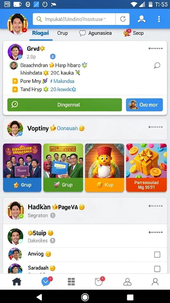 Tampilan antarmuka KANGTOTO yang menarik dan mudah digunakan.
