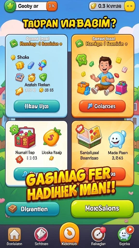 Event menarik dengan hadiah berlimpah bagi pemain.