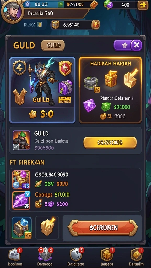Screenshot menampilkan antarmuka utama LION4D yang menarik.