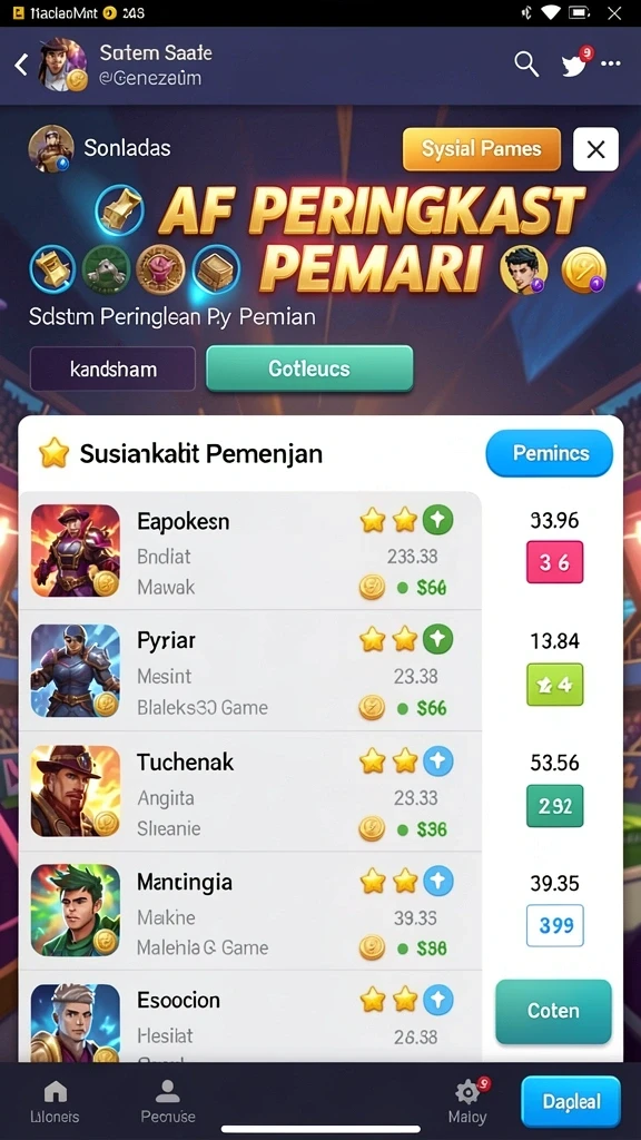 Fitur bonus menarik dalam permainan slot.