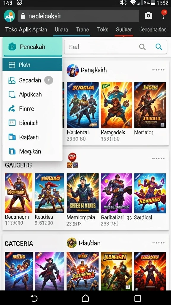 Karakter dan pasukan yang bervariasi dan menarik.