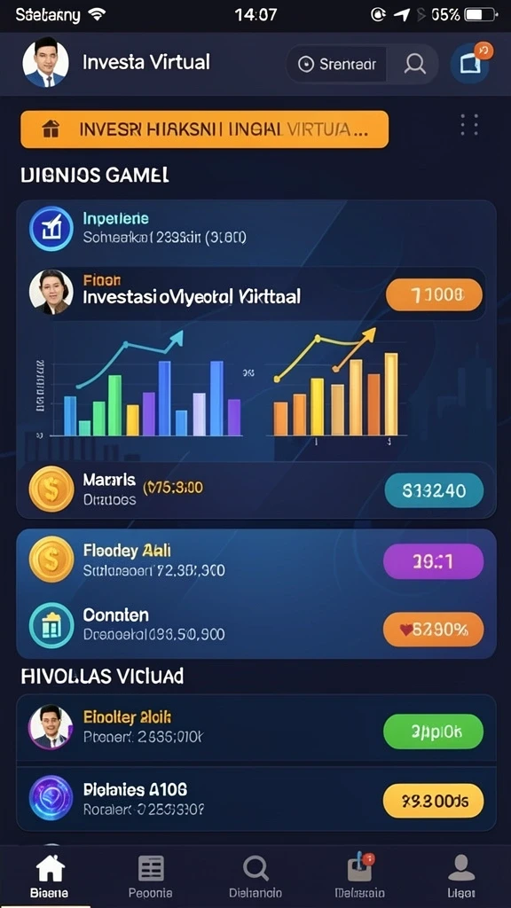 Tangkapan layar menunjukkan grafik yang memukau dari permainan.