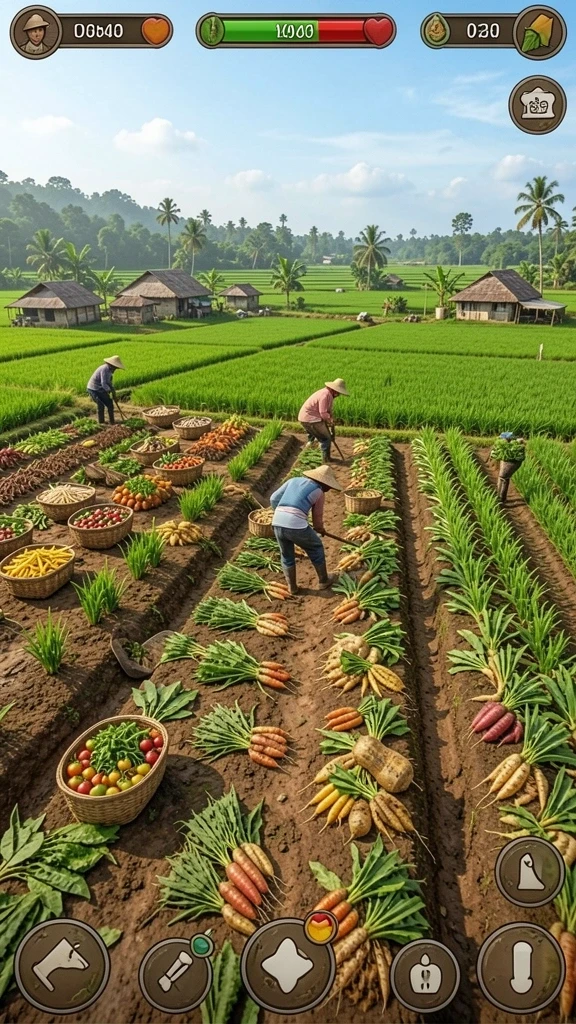 Karakter unik yang dapat dipilih sesuai keinginan.