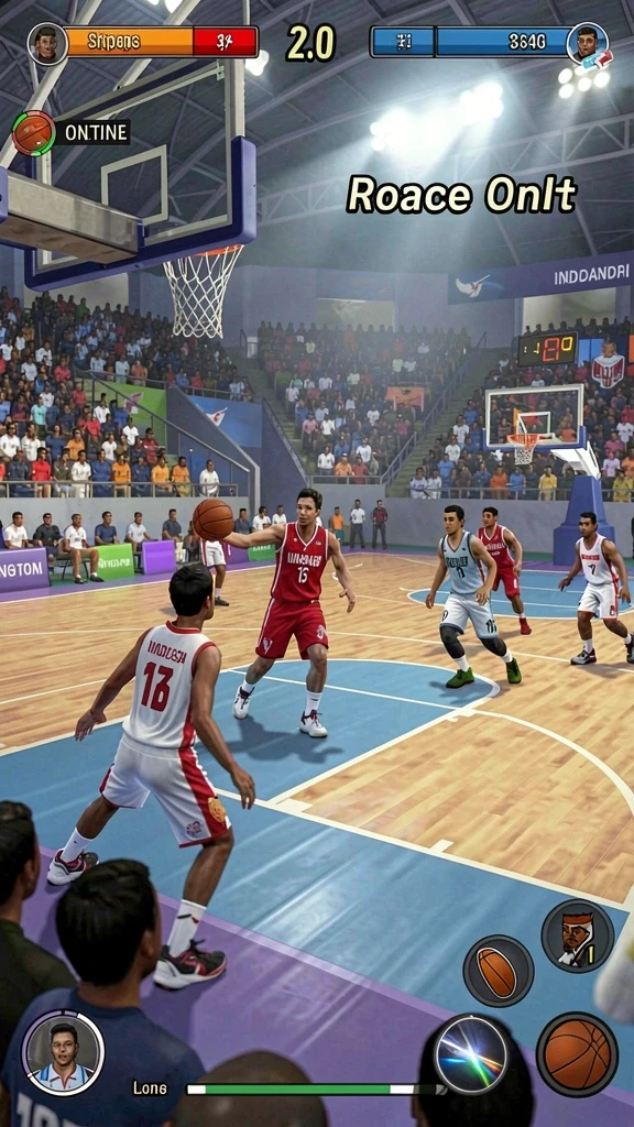 Tangkapan layar menunjukkan interaksi multiplayer yang seru.