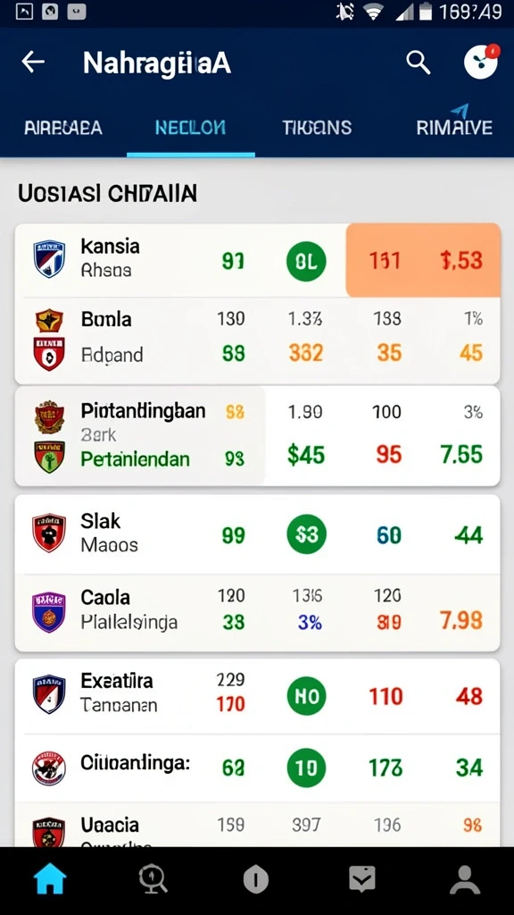 Tampilan utama aplikasi OPALTOGEL yang menarik.