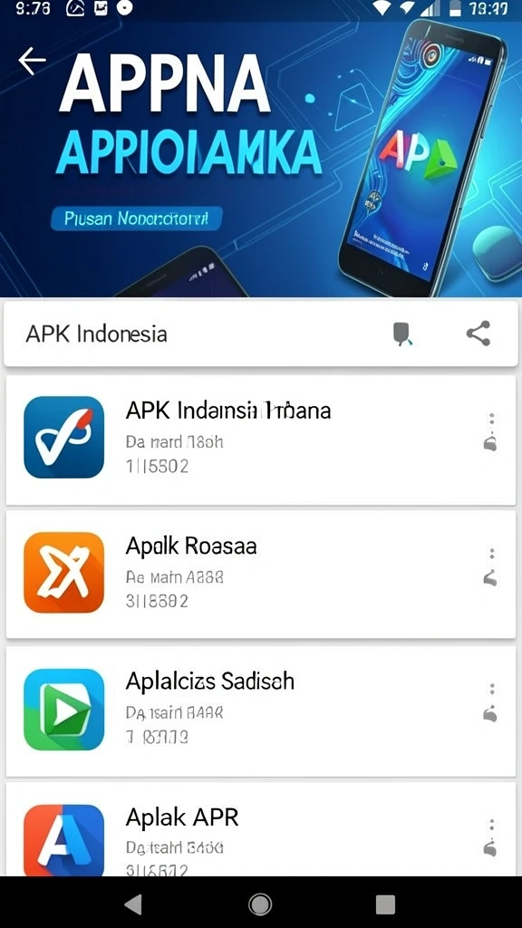 Tampilan menu utama yang intuitif dan modern.