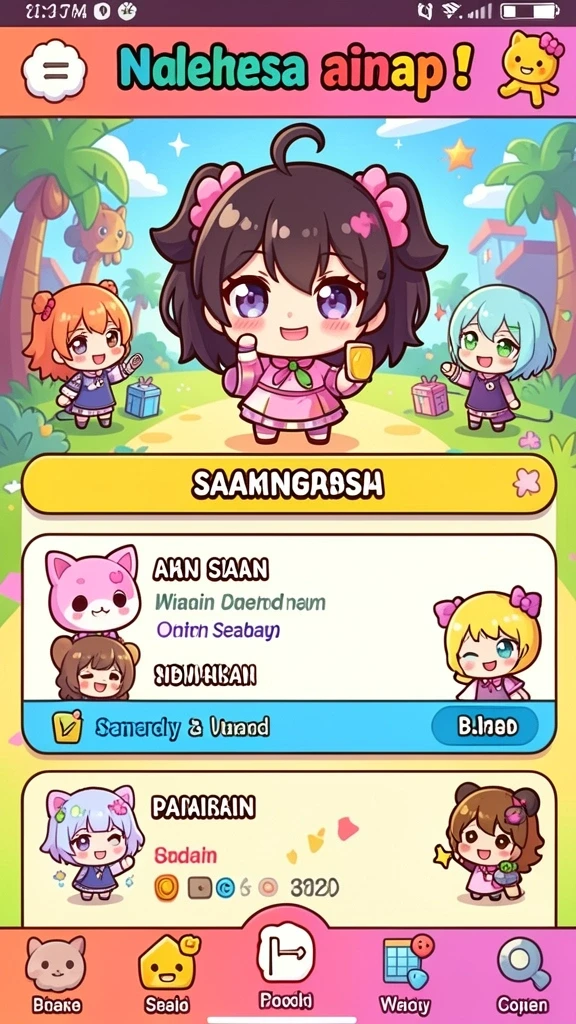 Karakter yang beragam dan menarik untuk dimainkan.