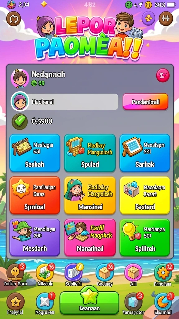 Misi menarik yang membuat permainan semakin seru.
