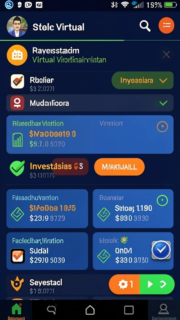 Tampilan antarmuka yang user-friendly.