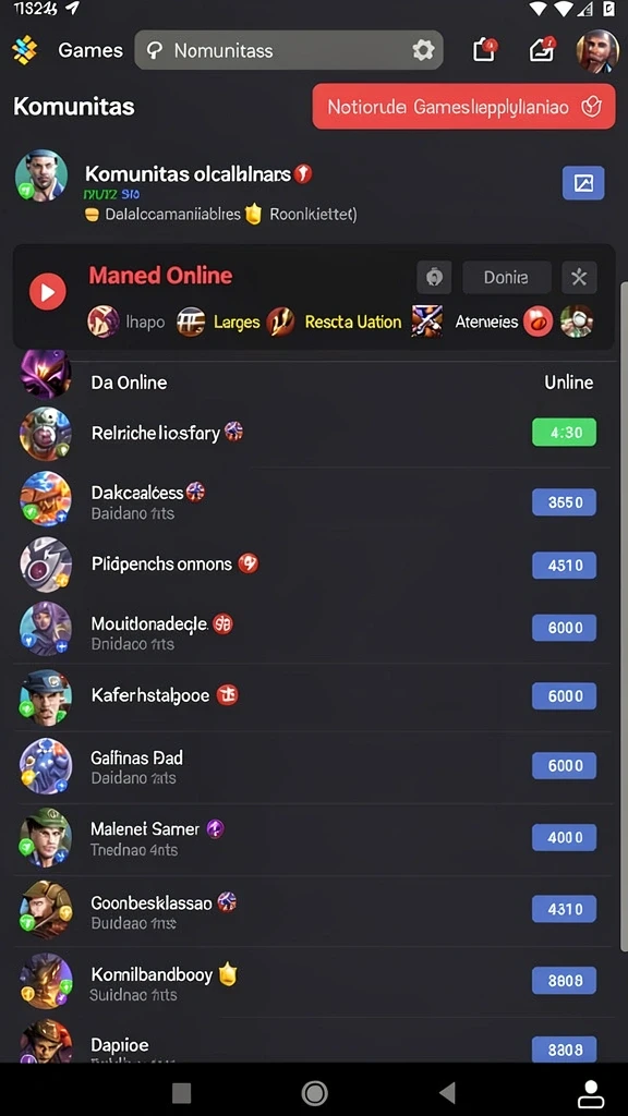 Tangkapan layar menangkap momen seru saat bermain secara multiplayer.