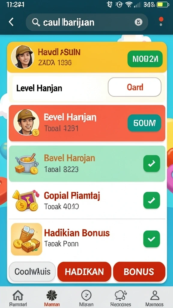 Tampilan utama SESETOTO yang menarik dan mudah dipahami.