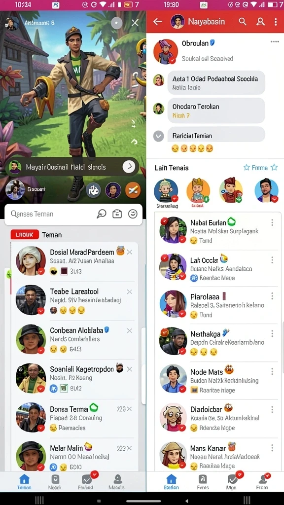 Tampilan grafis yang menakjubkan dalam gameplay.