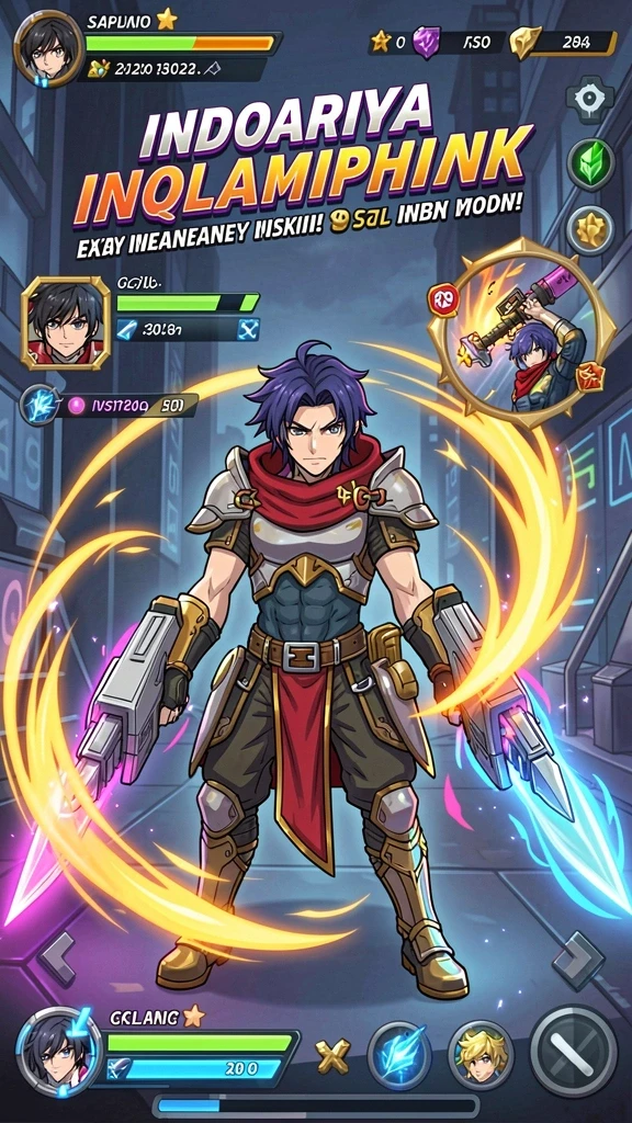 Mode multiplayer yang seru dan kompetitif.