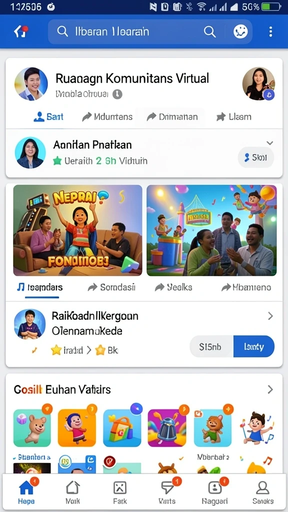Tampilan antarmuka yang ramah pengguna.