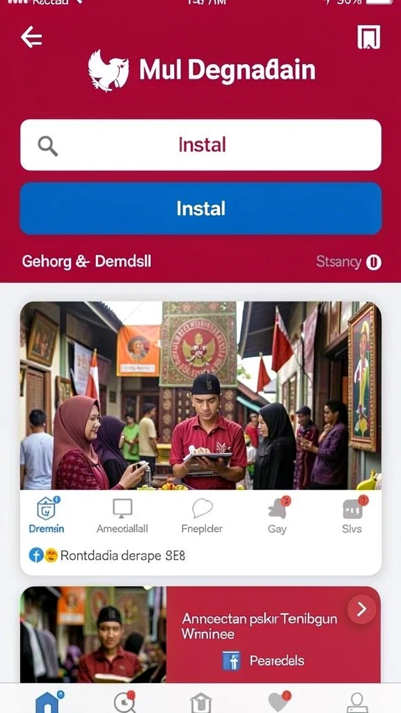 Screenshot level yang memukau dan penuh tantangan.