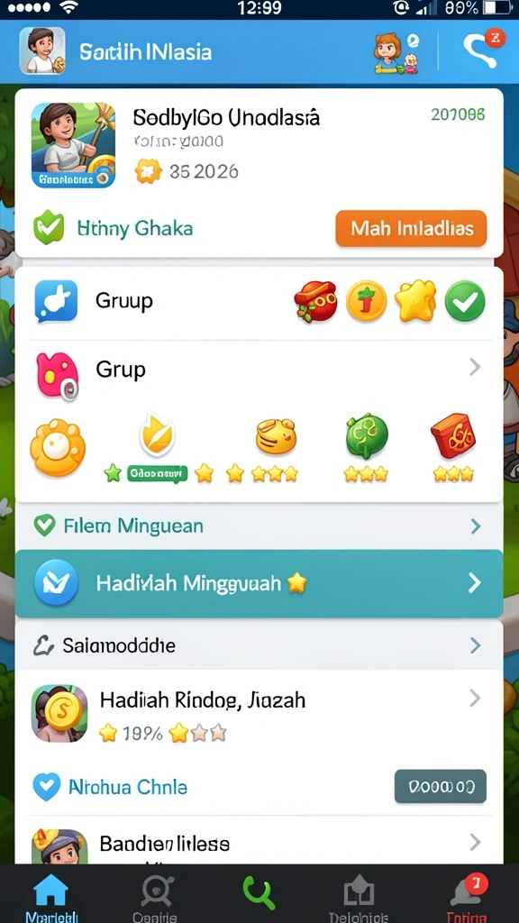 Tampilan antarmuka yang modern dan intuitif.