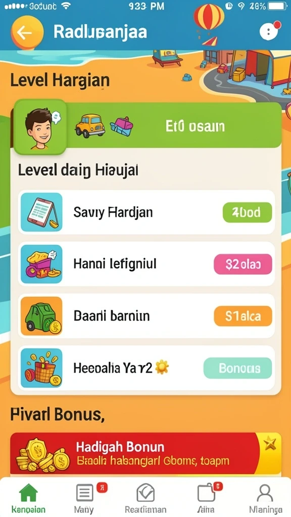 Grafis berkualitas tinggi yang memukau mata.