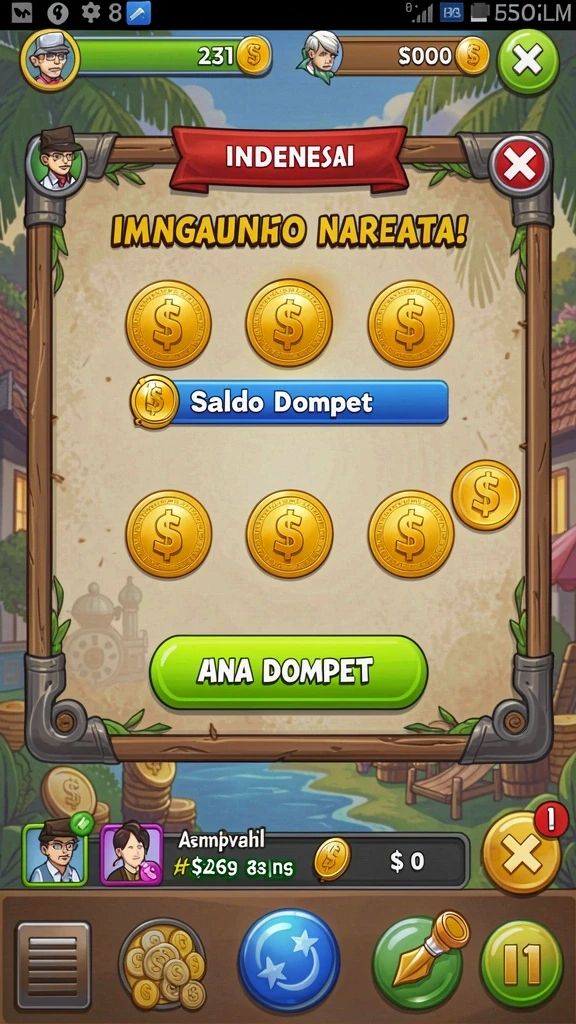 Contoh gameplay seru di WP888.